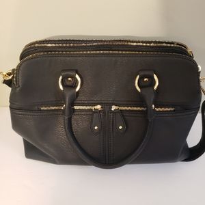 Navy, Women's, purse, large, spacious,  lots of pockets, clean, no blemishes